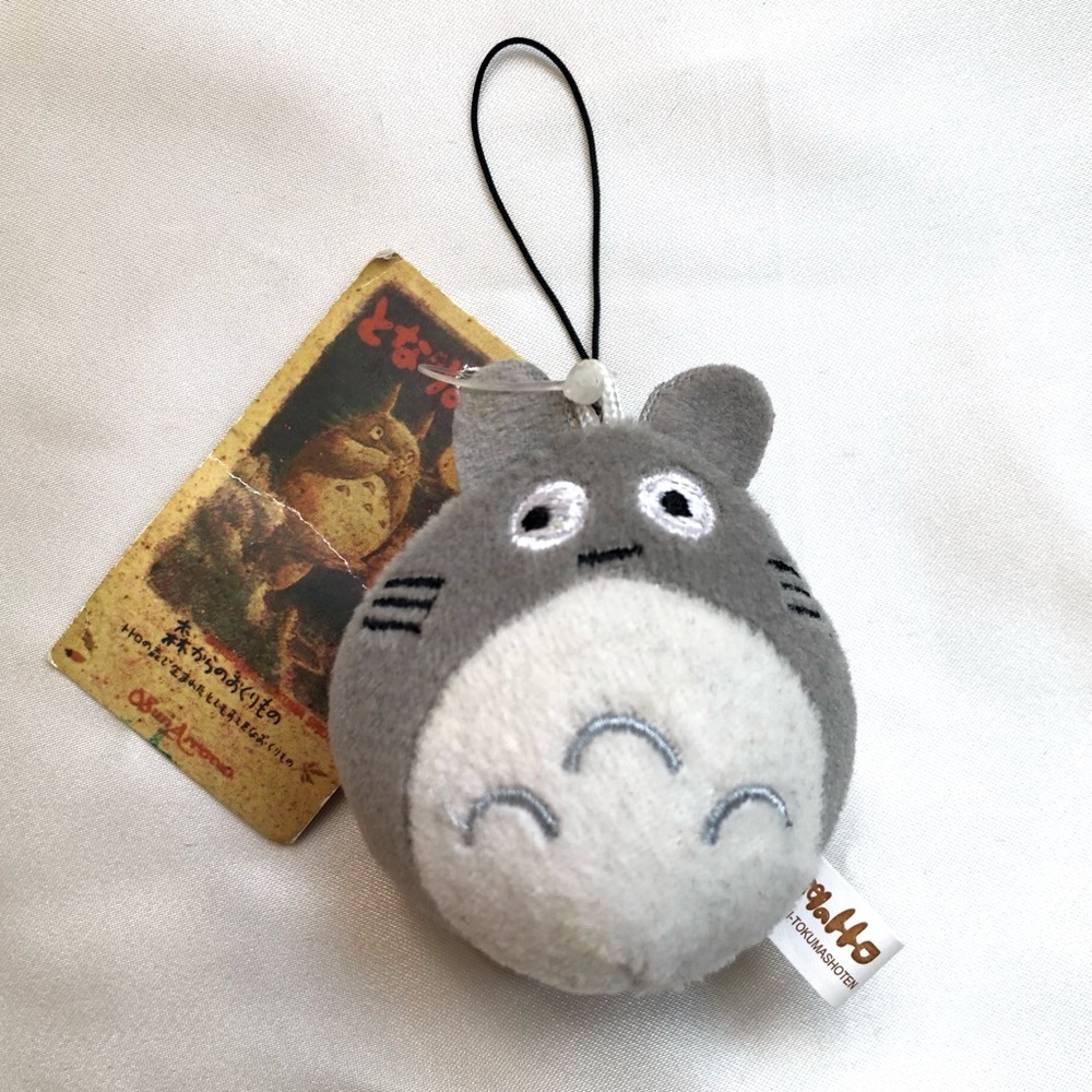 Mini Plush My Neighbor Totoro Keychain